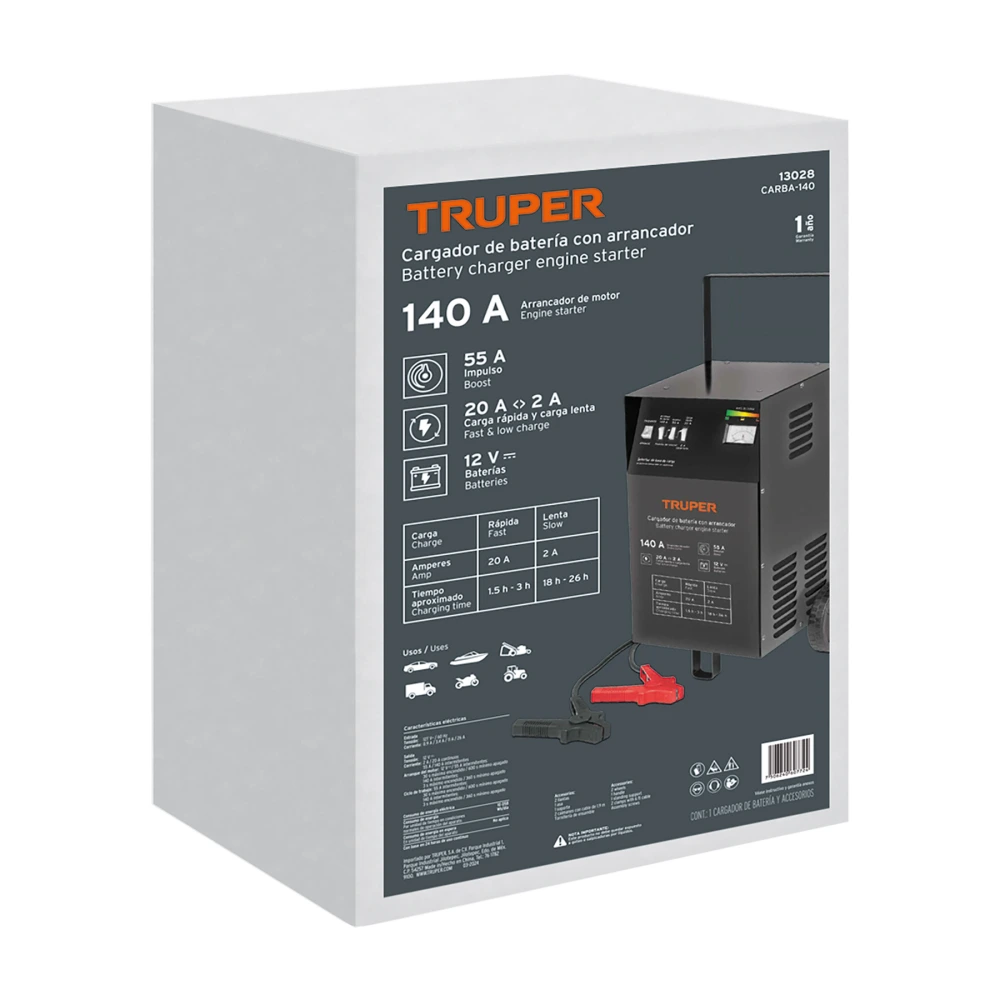 103072 CAJA DE EMPAQUE DE REPUESTO PARA CARBA-140, TRUPER