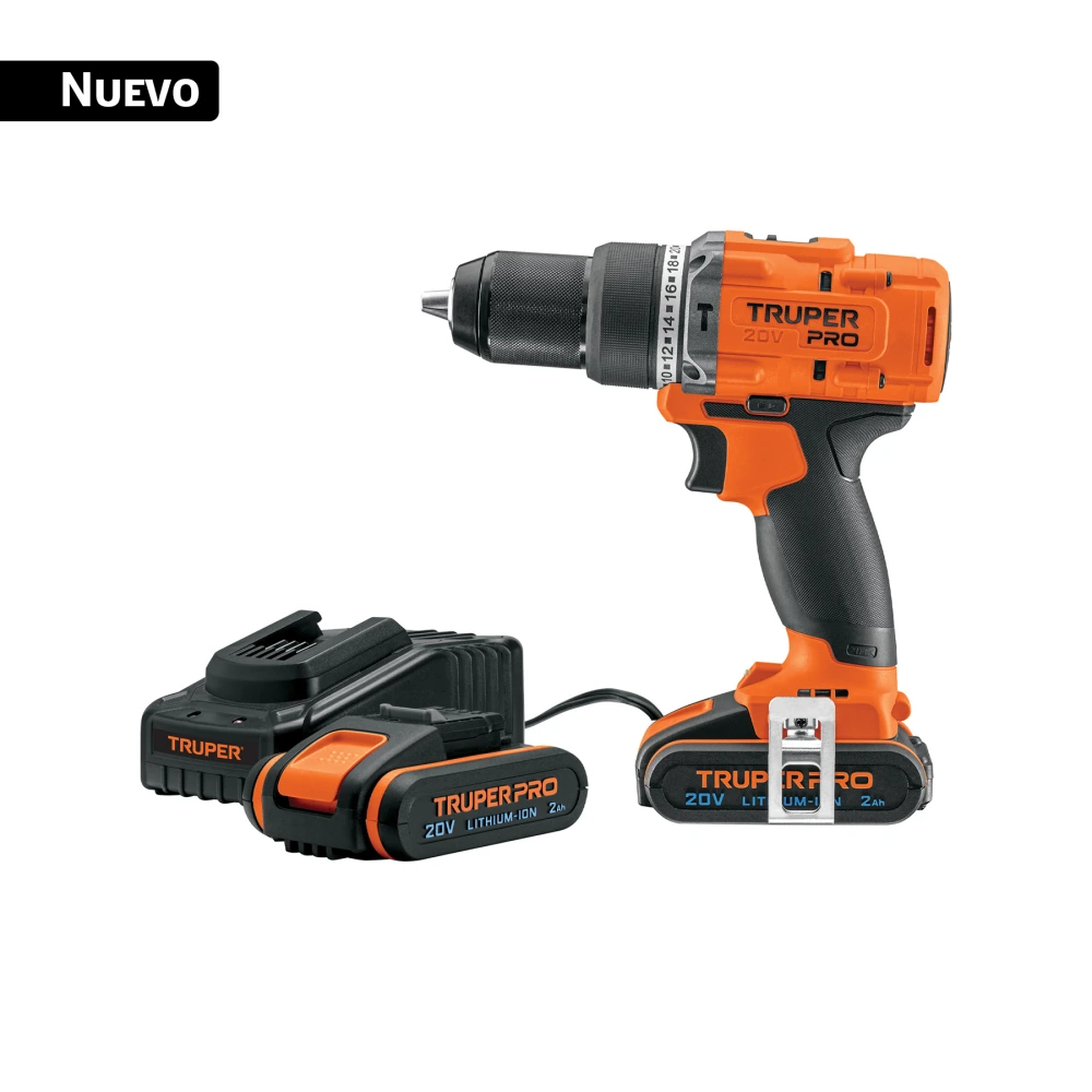 [ROTI-20A3] 103246 ROTOMARTILLO/DESTORNILLADOR 1/2', 20V, 2 BATERÍAS 2AH, PRO