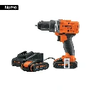 103246 ROTOMARTILLO/DESTORNILLADOR 1/2', 20V, 2 BATERÍAS 2AH, PRO