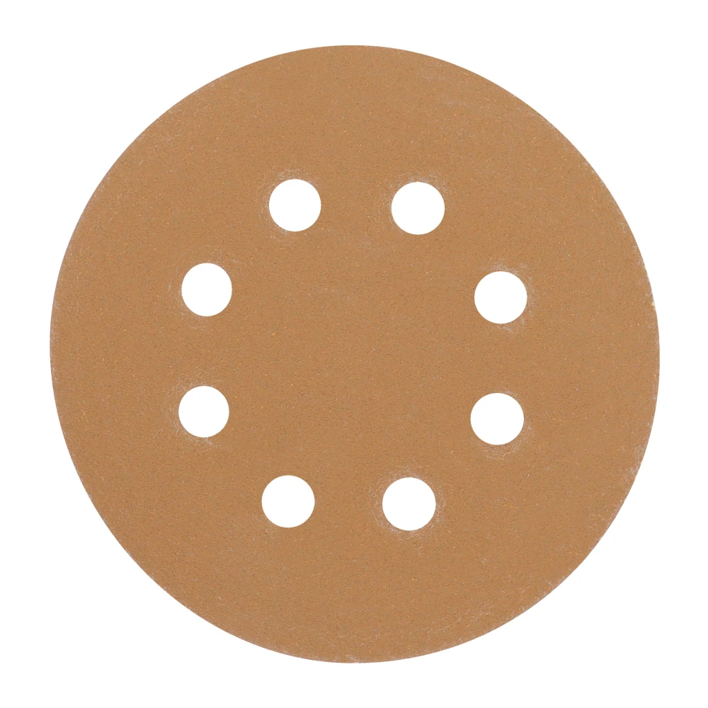 [DIRO-515] 103313 PAQUETE CON 5 DISCOS DE LIJA 5' GRANO 150, 8 PERFORACIONES
