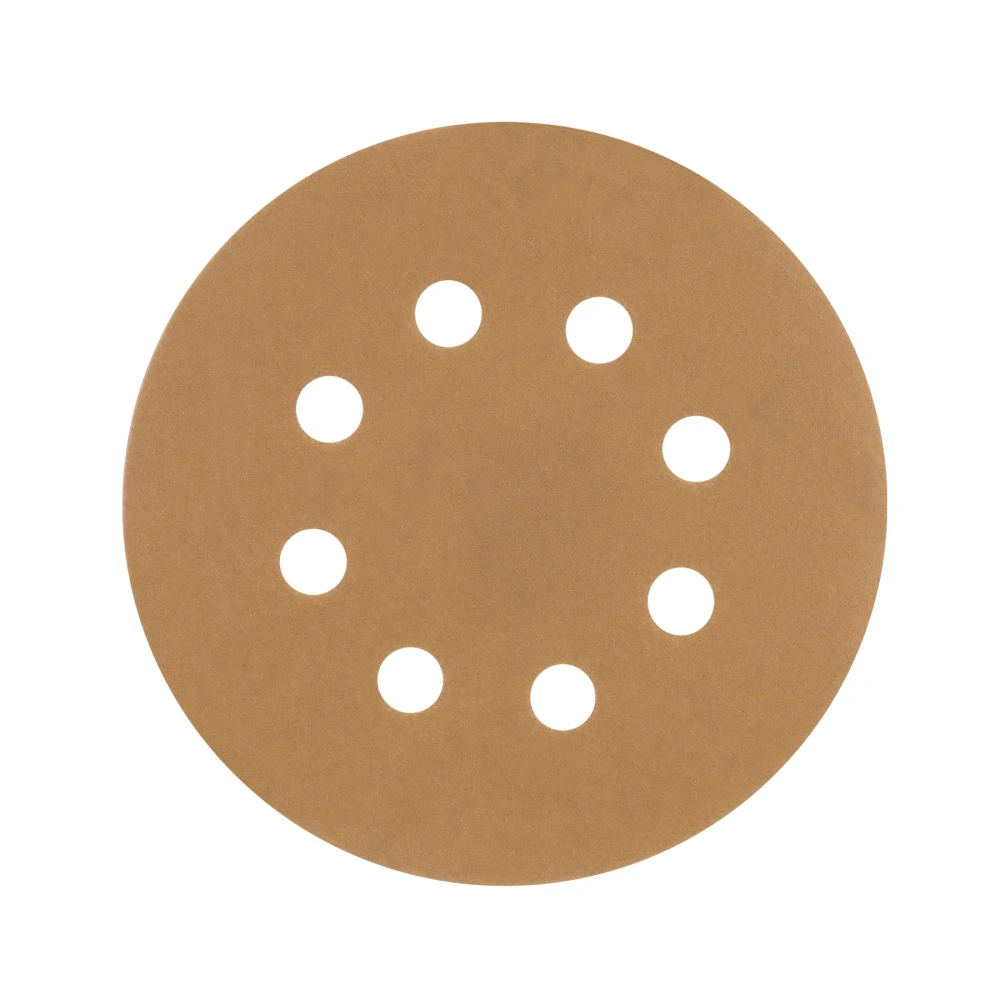 [DIRO-522] 103314 PAQUETE CON 5 DISCOS DE LIJA 5' GRANO 220, 8 PERFORACIONES