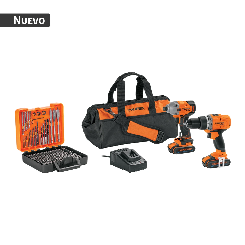 103392 COMBO ROTOMARTILLO/DEST + DEST/IMPACTO, 20V, TRUPER PRO