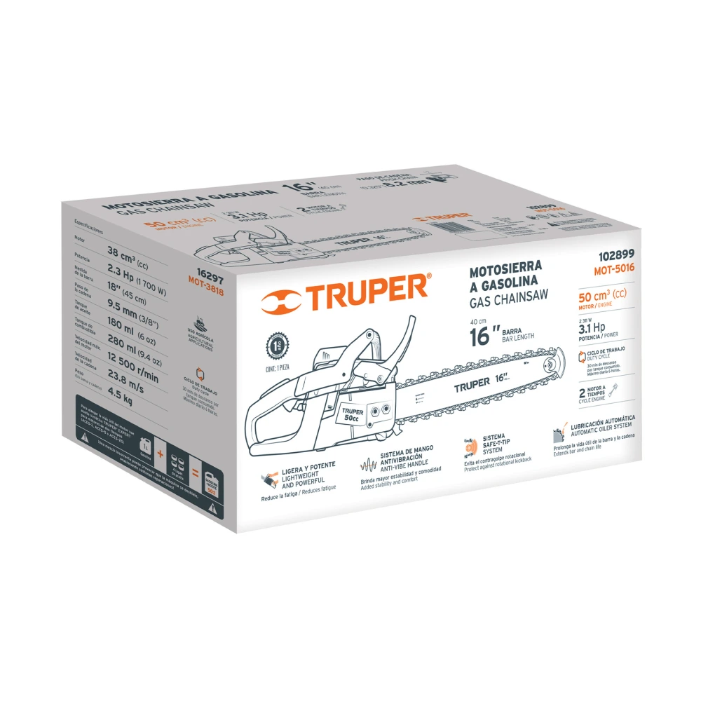 [CJ-MOT-5016] 103400 CAJA DE EMPAQUE DE REPUESTO PARA MOT-5016, TRUPER