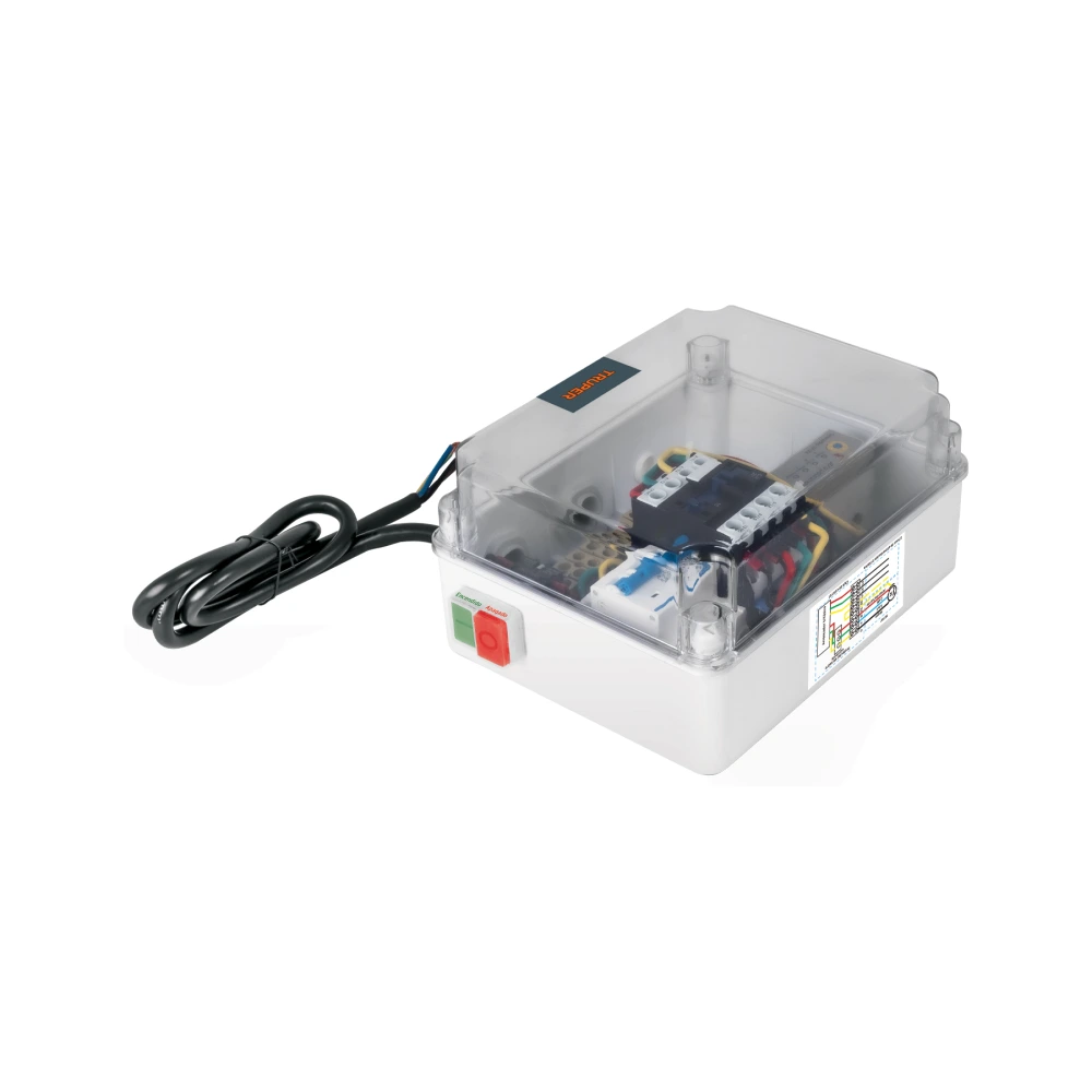 [CE-BOS-5-1/2LM-2] 103572 CAJA DE CONTROL PARA BOMBA TIPO BALA 5 1/2HP, 220V, TRUPER