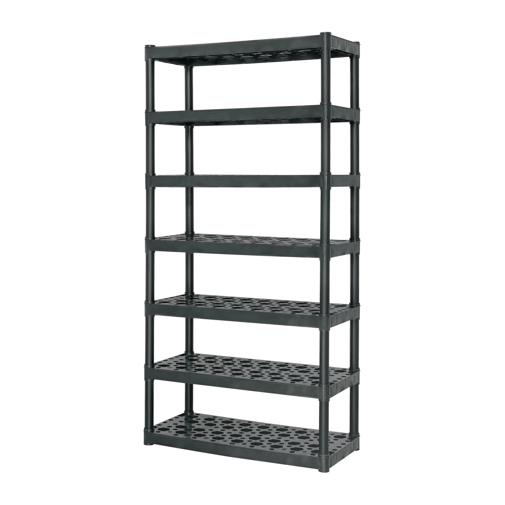 [EST-7] 103600 ESTANTE PLÁSTICO 7 REPISAS CAPACIDAD 60KG, 91X43X185, TRUPER