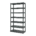 103600 ESTANTE PLÁSTICO 7 REPISAS CAPACIDAD 60KG, 91X43X185, TRUPER