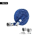 103646 ROLLO DE MANGUERA PLANA 1' X 7.5M DE DESCARGA CON CONEXIONES