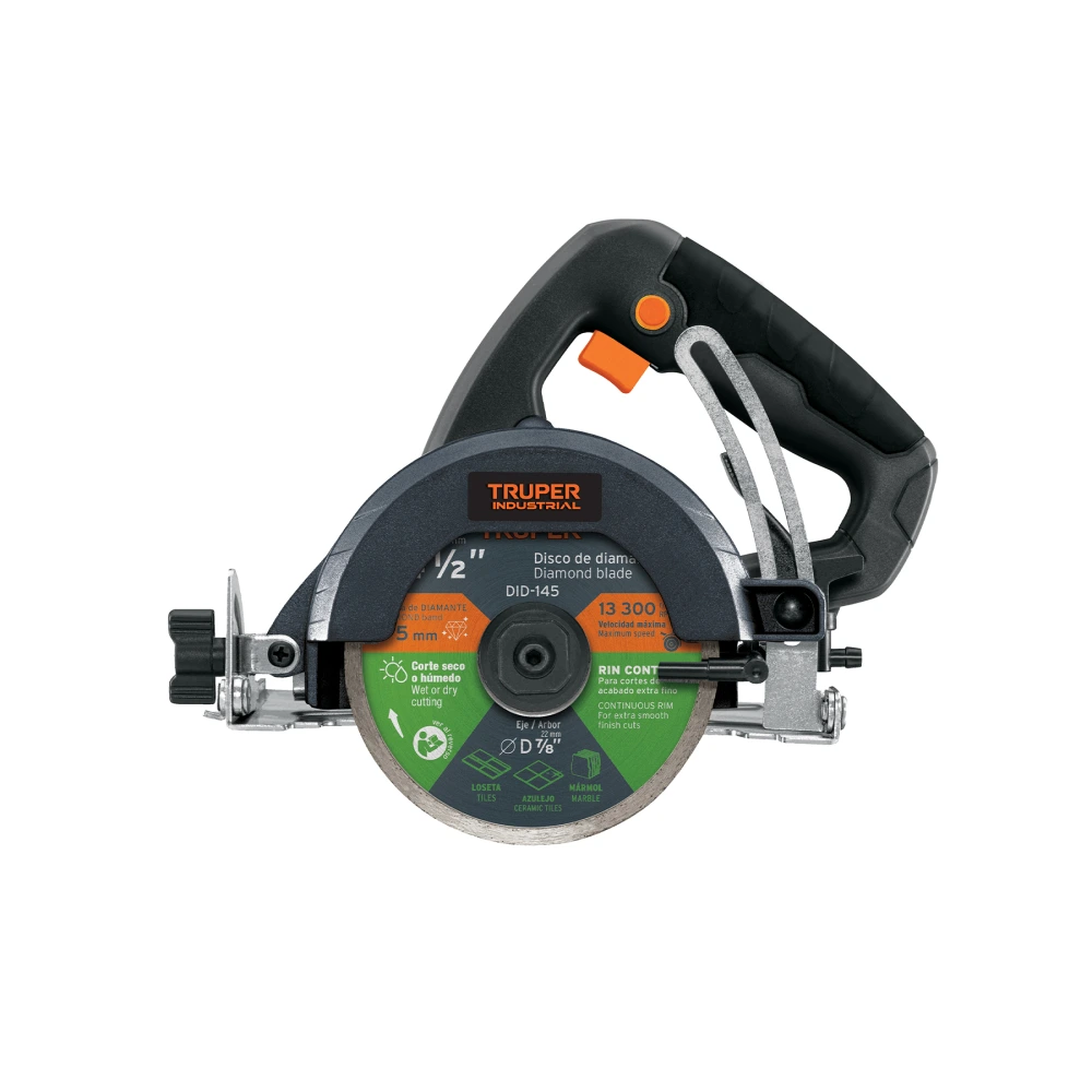 103738 CORTADORA PARA AZULEJOS, 4-1/2', 1500W, TRUPER INDUSTRIAL