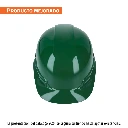 10374 CASCO DE SEGURIDAD, AJUSTE DE MATRACA, VERDE, TRUPER