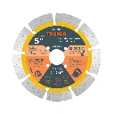 103789 DISCO DE DIAMANTE 5' PARA RANURADORA DE CONCRETO, TRUPER