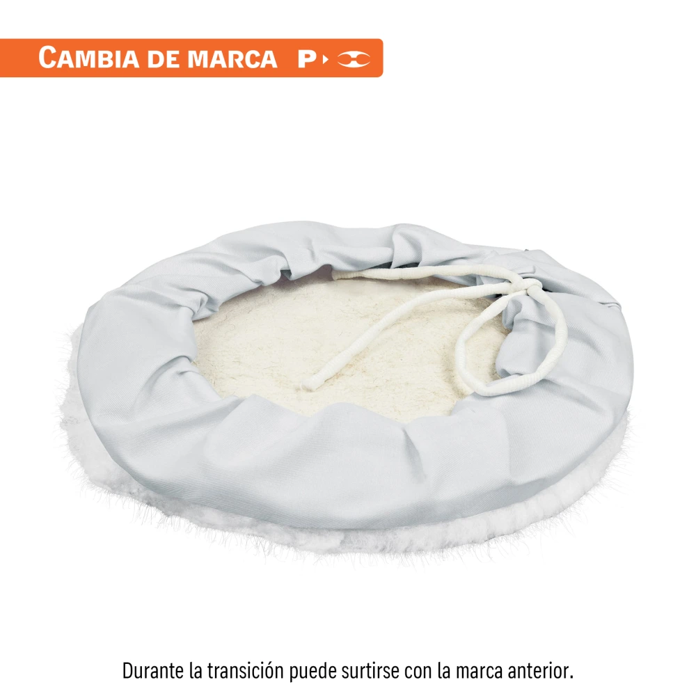 103938 BORLA 100% LANA DE 10', FIJACIÓN DE JARETA, TRUPER