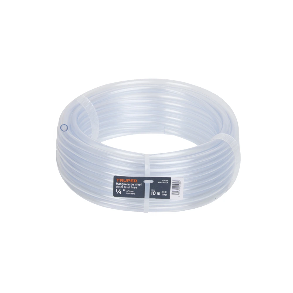[MAN-1/4X10N] 104050 MANGUERA DE NIVEL, 1/4', ROLLO DE 10M, TRUPER