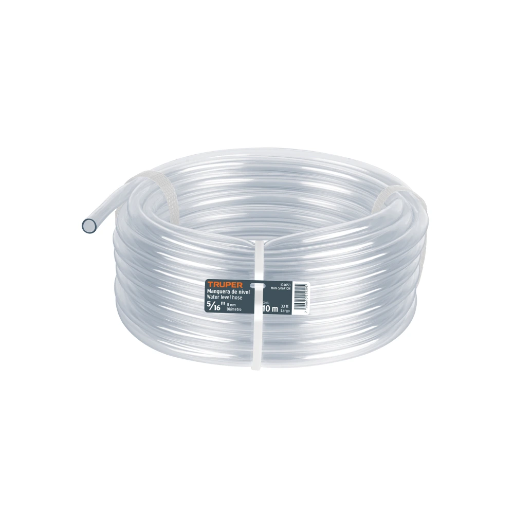 [MAN-5/16X10N] 104053 MANGUERA DE NIVEL, 5/16', ROLLO DE 10M, TRUPER