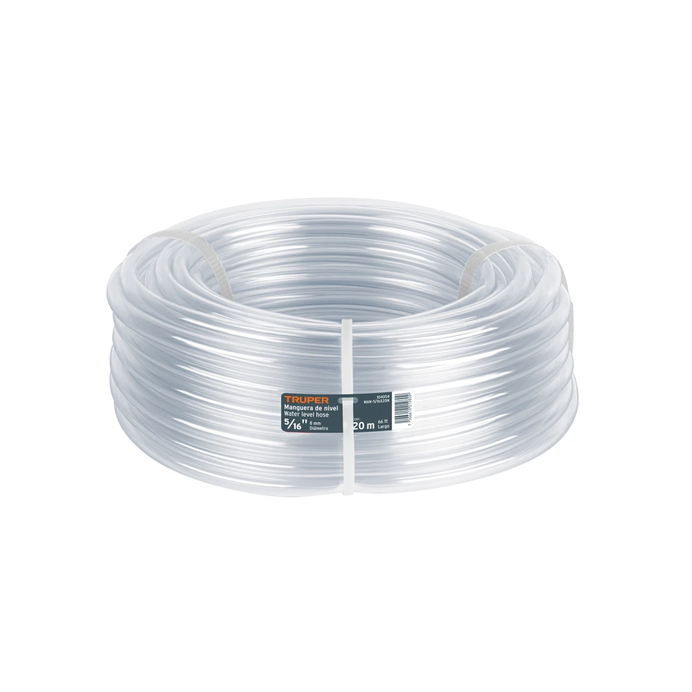104054 MANGUERA DE NIVEL, 5/16', ROLLO DE 20M, TRUPER