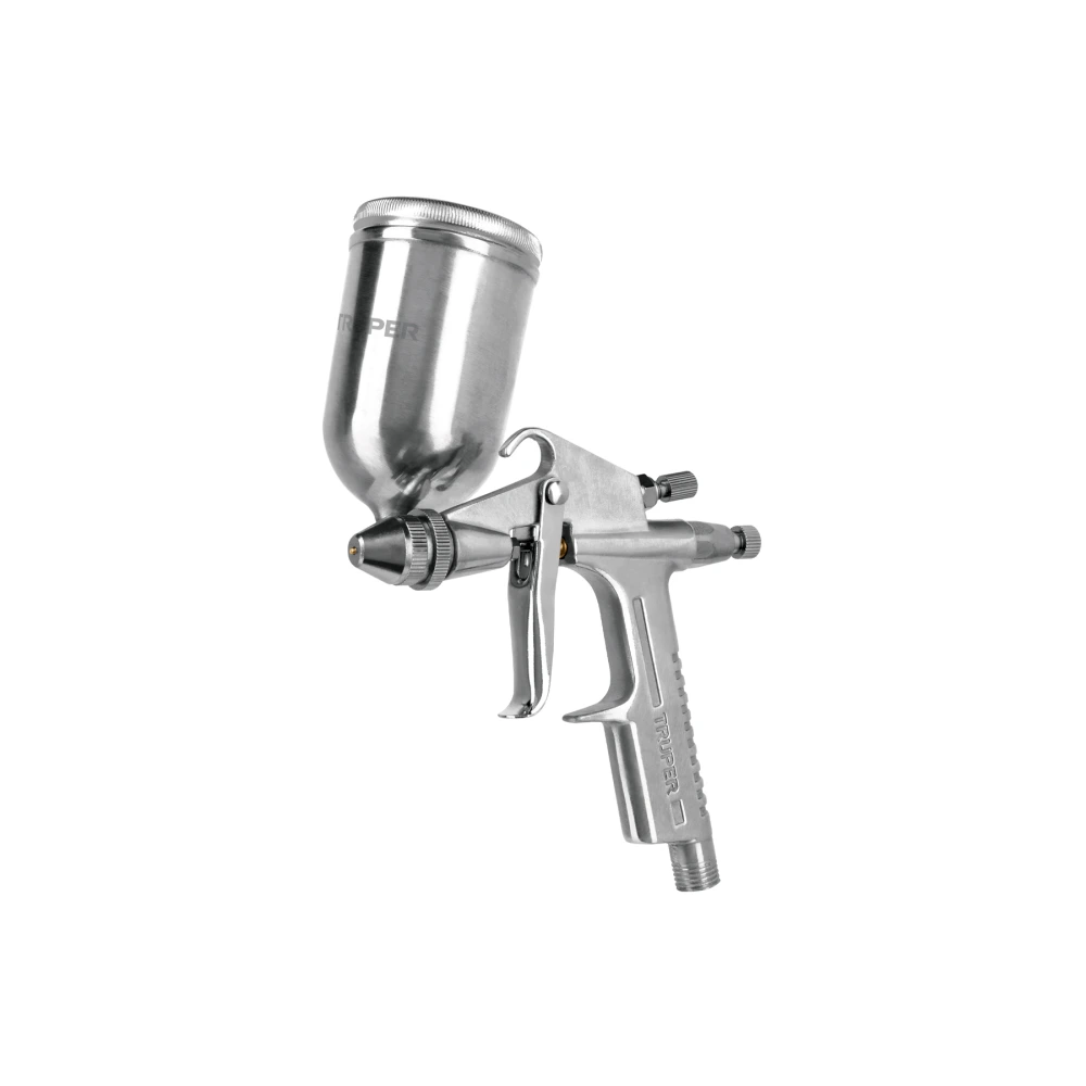 [PIPI-400] 11098 PISTOLA PARA RETOQUE LVMP VASO ALUMINIO, 0.5 MM, TRUPER